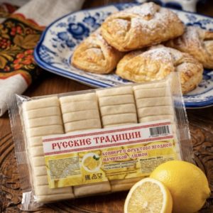 Конверты с лимонной начинкой 500г.