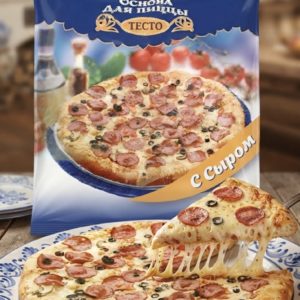 Основа для пиццы с сыром 500г.