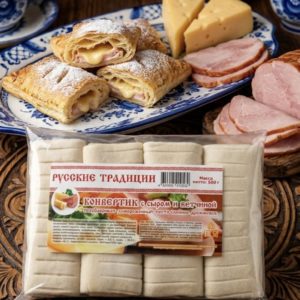 Конверты с ветчиной и сыром 500г.