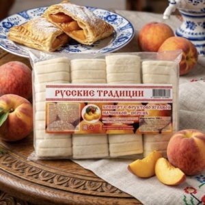 Конверты с начинкой персик 500г.